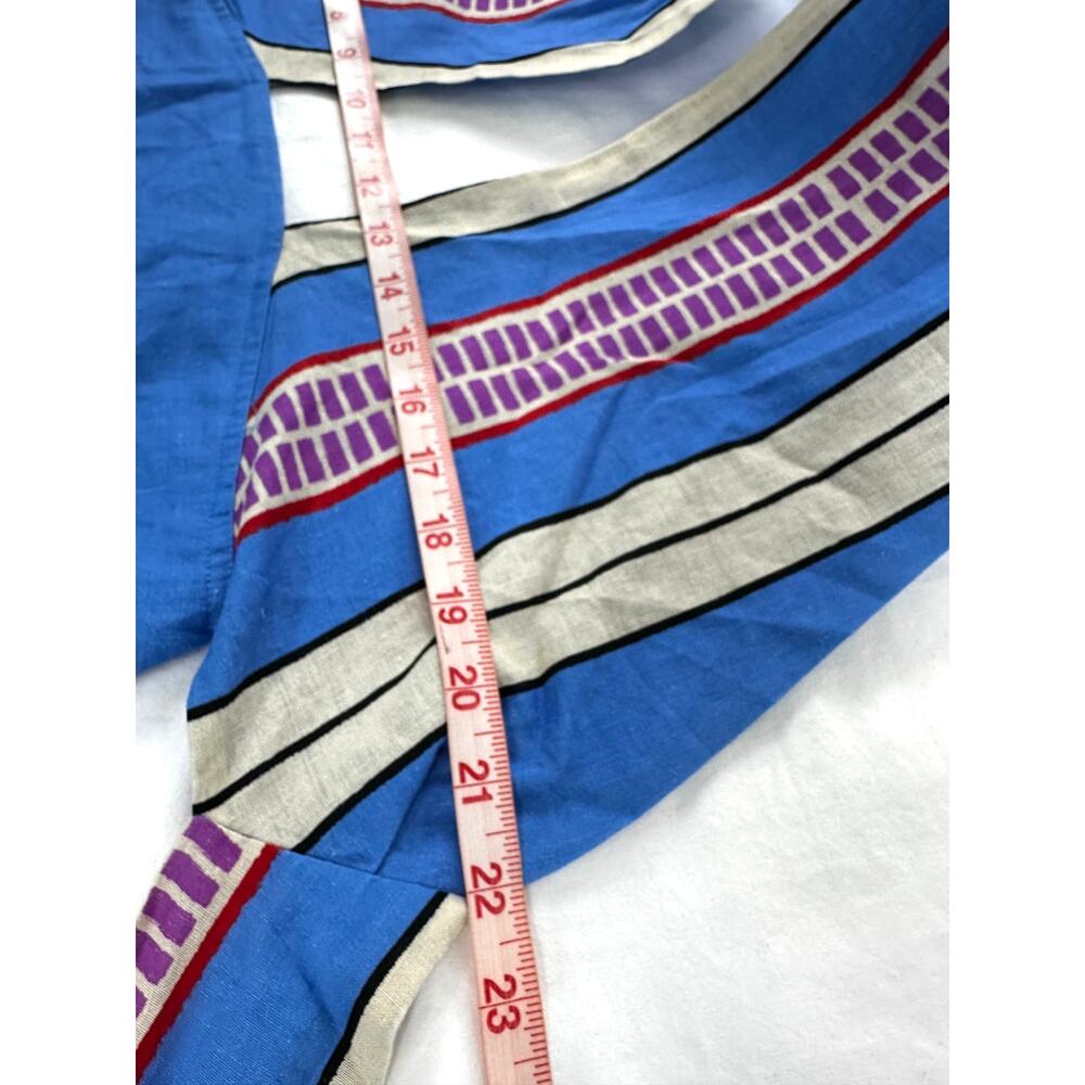 TuckerNuck Sorrento Stripe Ames Linen Halter Maxi Dress Size L - Picture 8 of 13